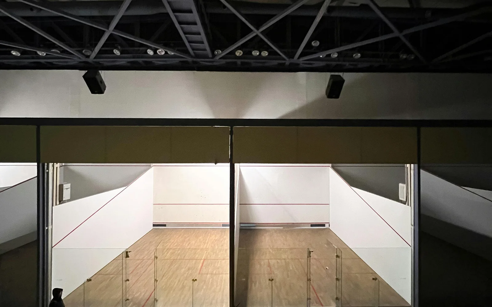 Squash venue photos from the squash demo club